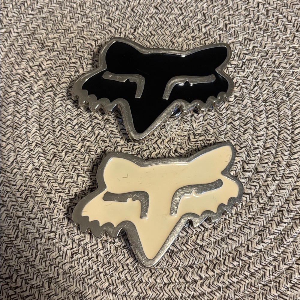 Fox Racing Logo Belt Buckles Set